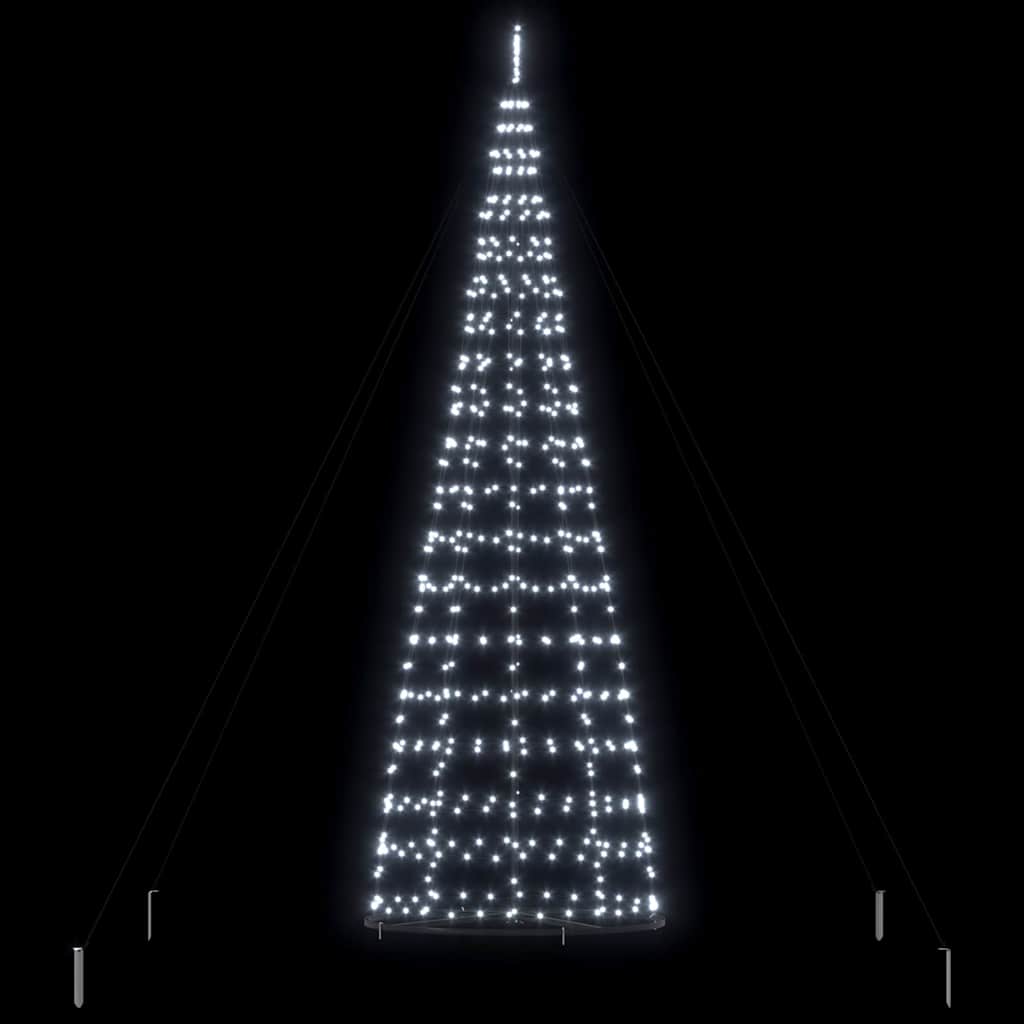 LED božićno drvce EKENAS 400 cm 800 LED lampica Hladna bijela