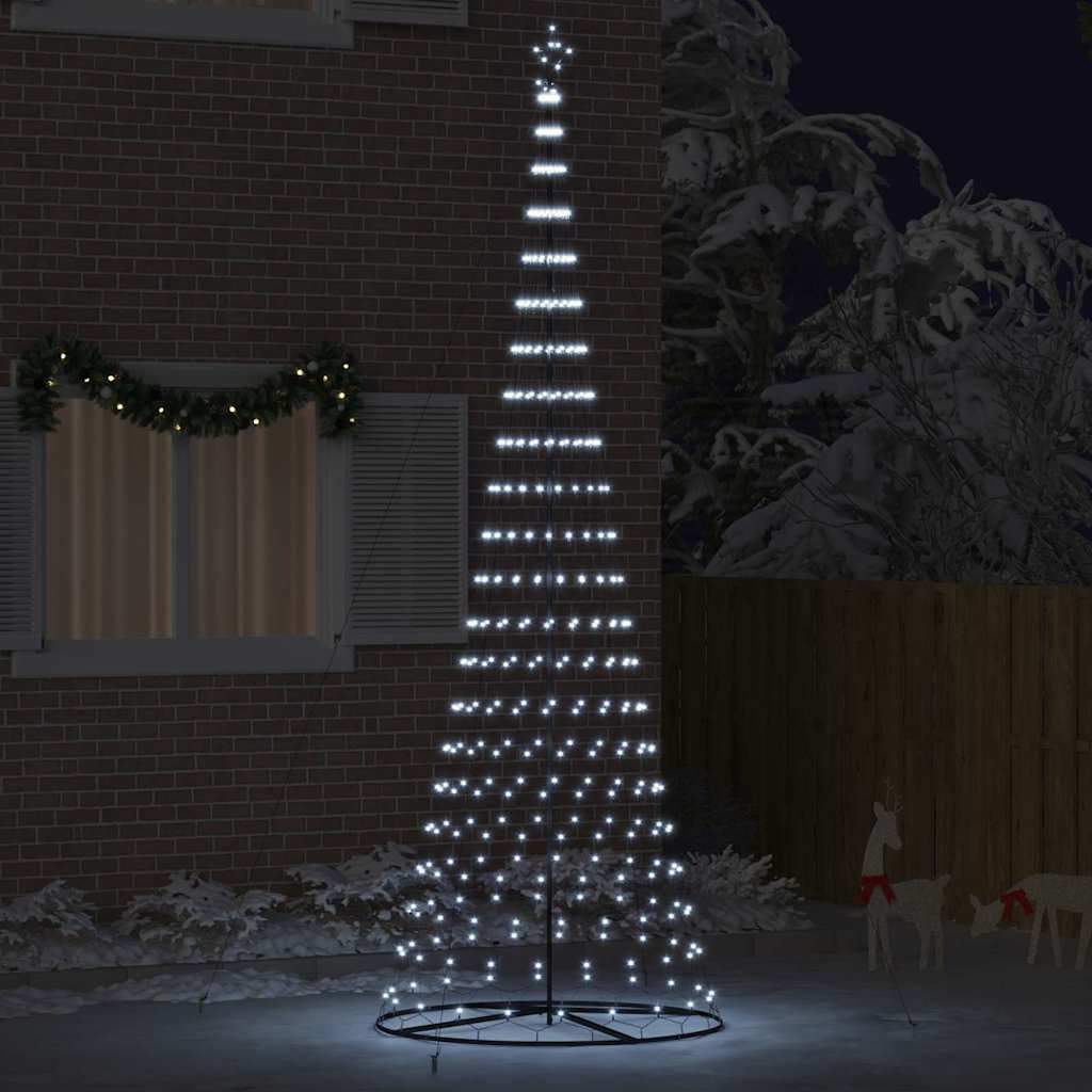 LED božićno drvce s stalakom 250 cm Metal