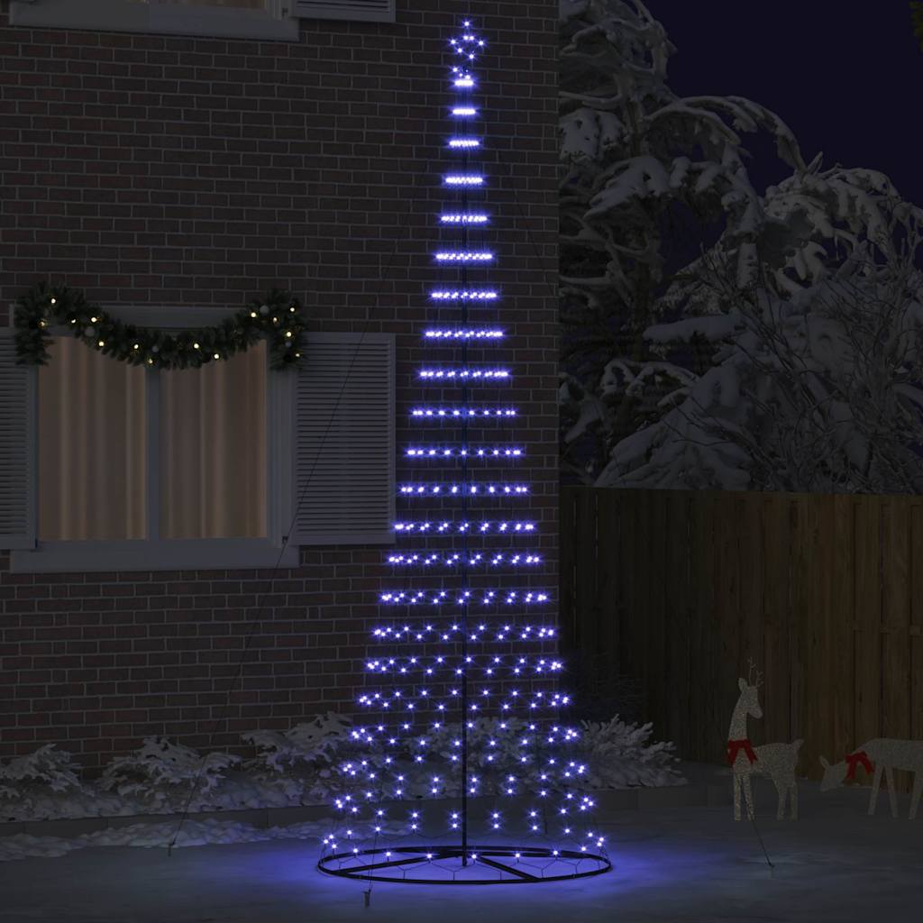 LED božićno drvce s stalakom 250 cm Metal