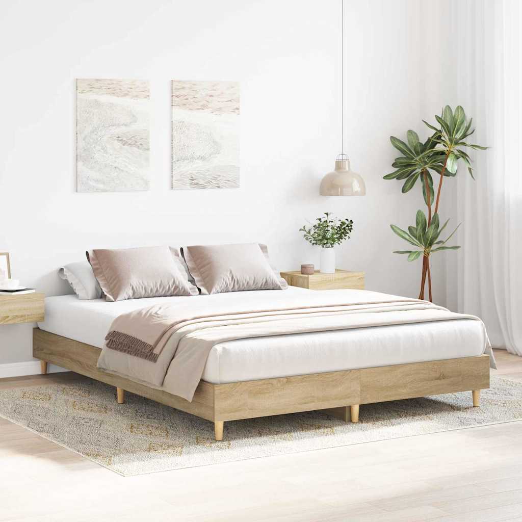 Krevetna konstrukcija 2 pcs Sonoma 152 x 203 cm
