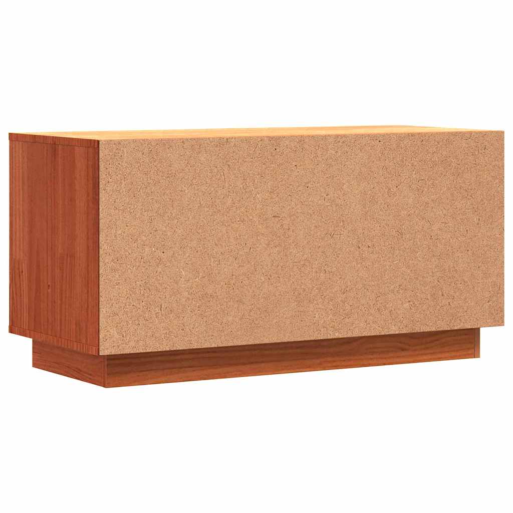 TV ormar Vosak smeđa 80 x 35 x 40,5 cm Čvrsto borovo drvo