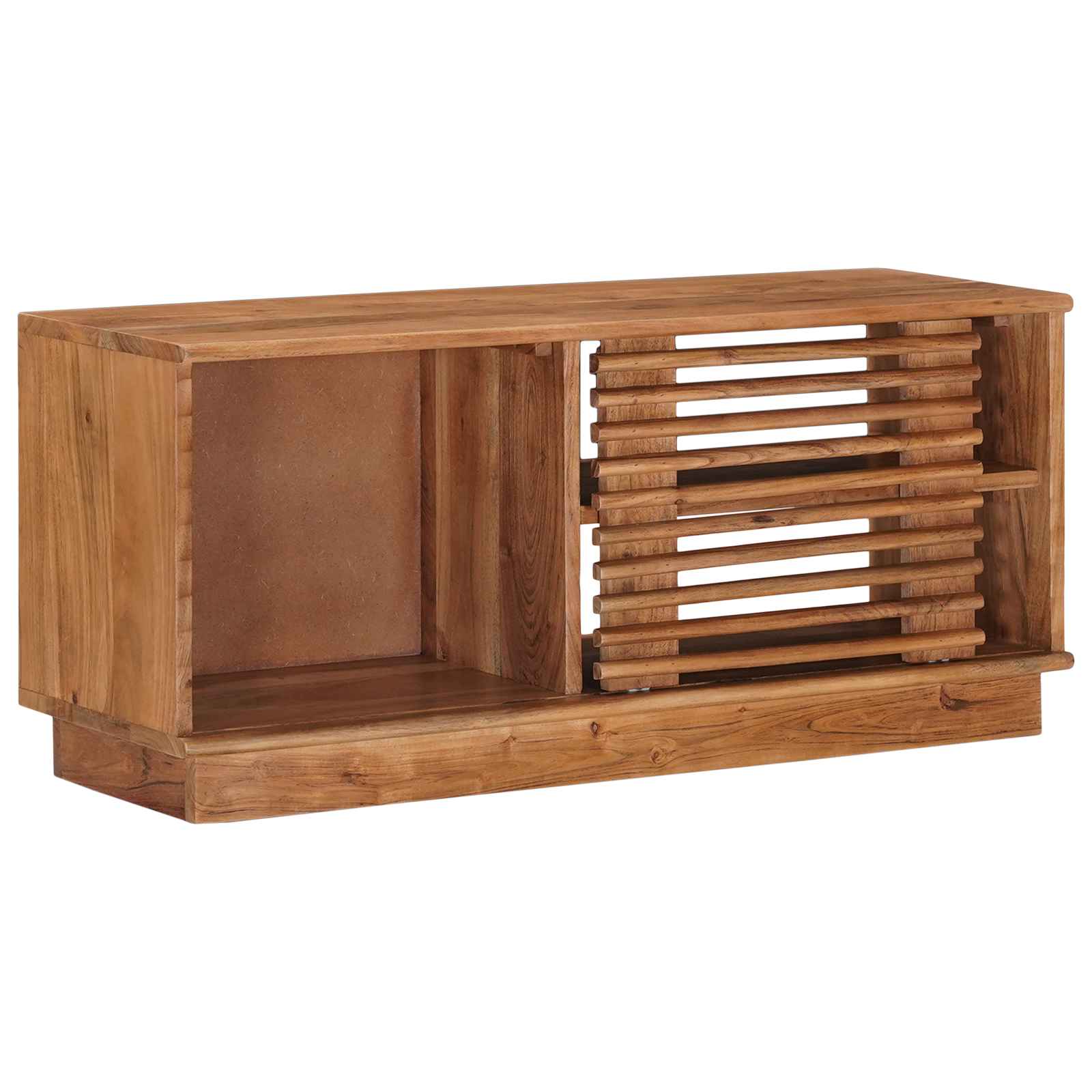 TV ormar s pohranom s vratima Prirodna 90 x 30 x 40 cm