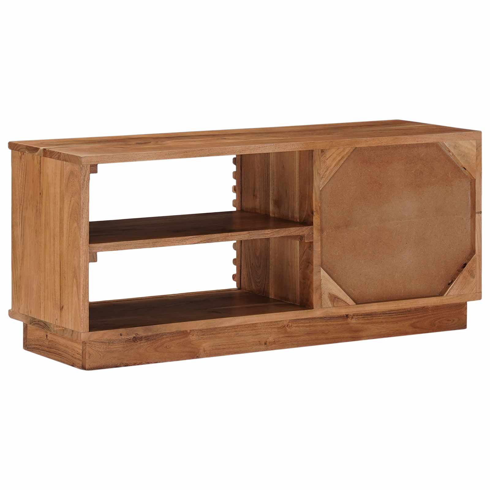TV ormar s pohranom s vratima Prirodna 90 x 30 x 40 cm