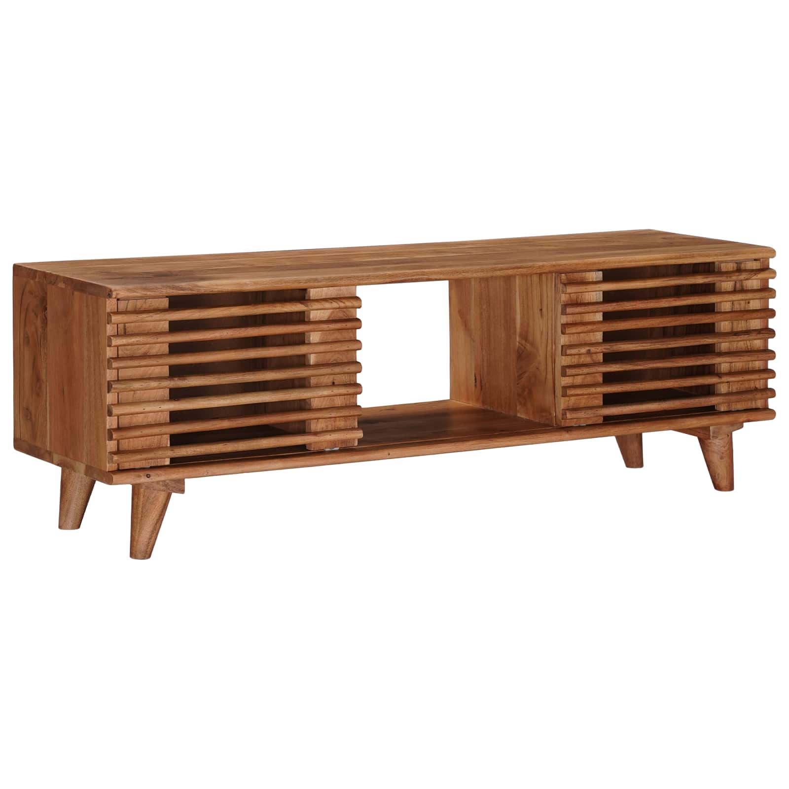 TV ormar s pohranom s vratima Prirodna 105 x 30 x 35 cm