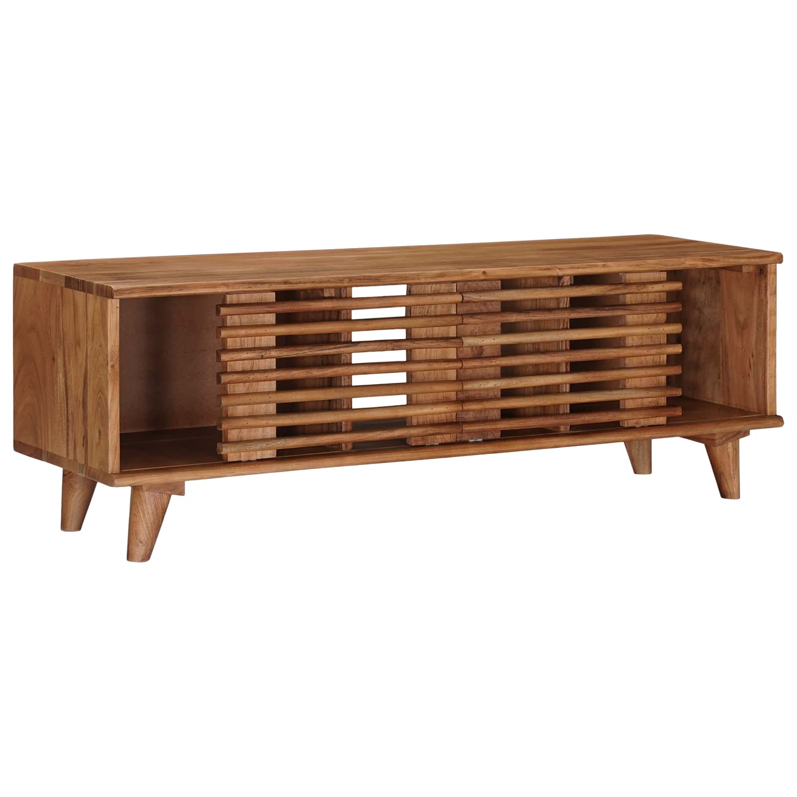 TV ormar s pohranom s vratima Prirodna 105 x 30 x 35 cm