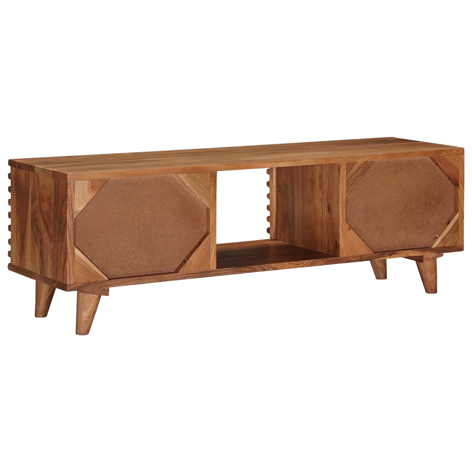TV ormar s pohranom s vratima Prirodna 105 x 30 x 35 cm