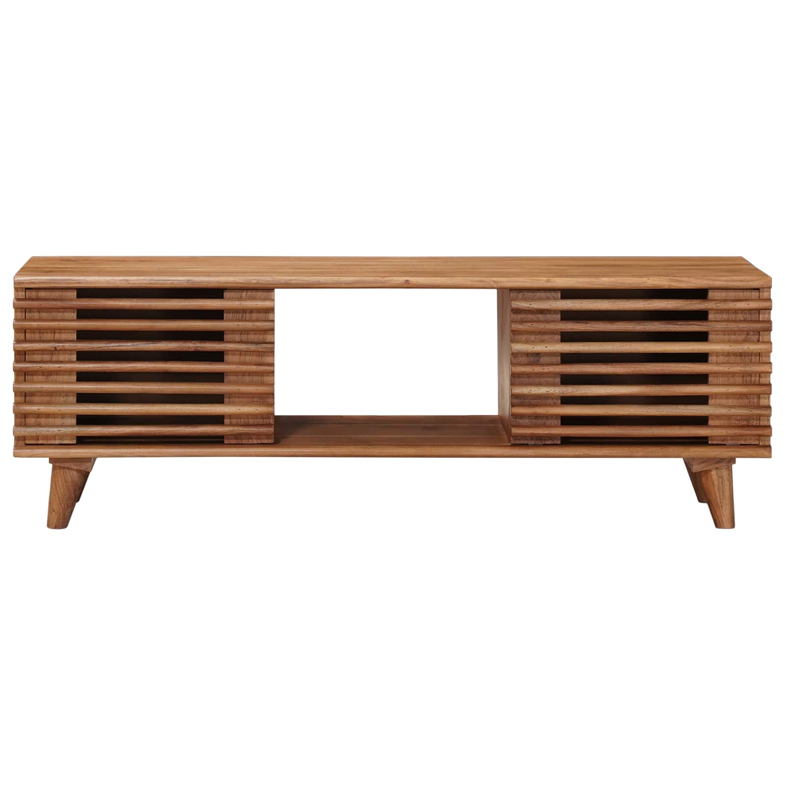 TV ormar s pohranom s vratima Prirodna 105 x 30 x 35 cm