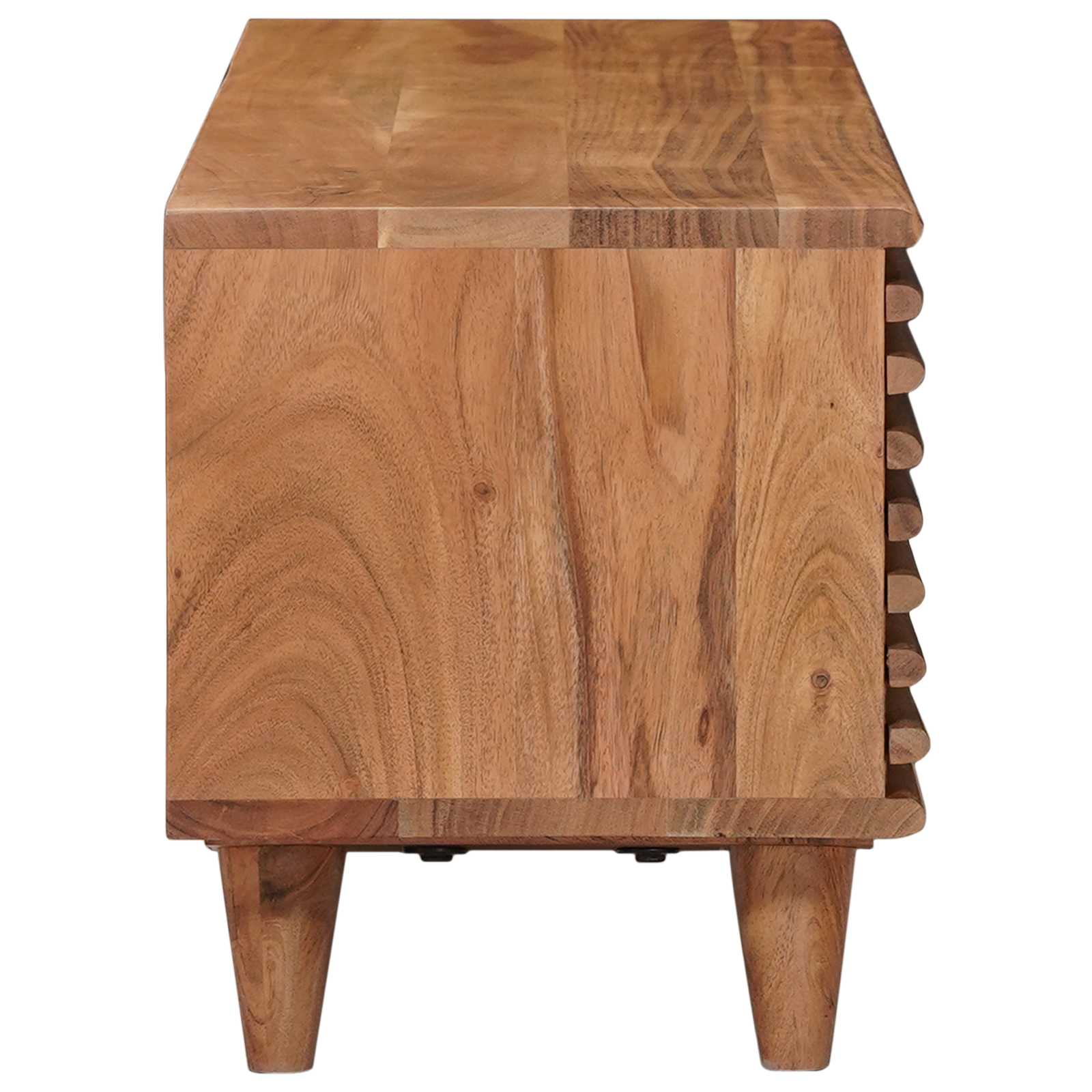 TV ormar s pohranom s vratima Prirodna 105 x 30 x 35 cm