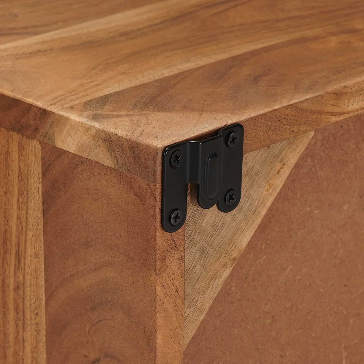 TV ormar s pohranom s vratima Prirodna 105 x 30 x 22,5 cm