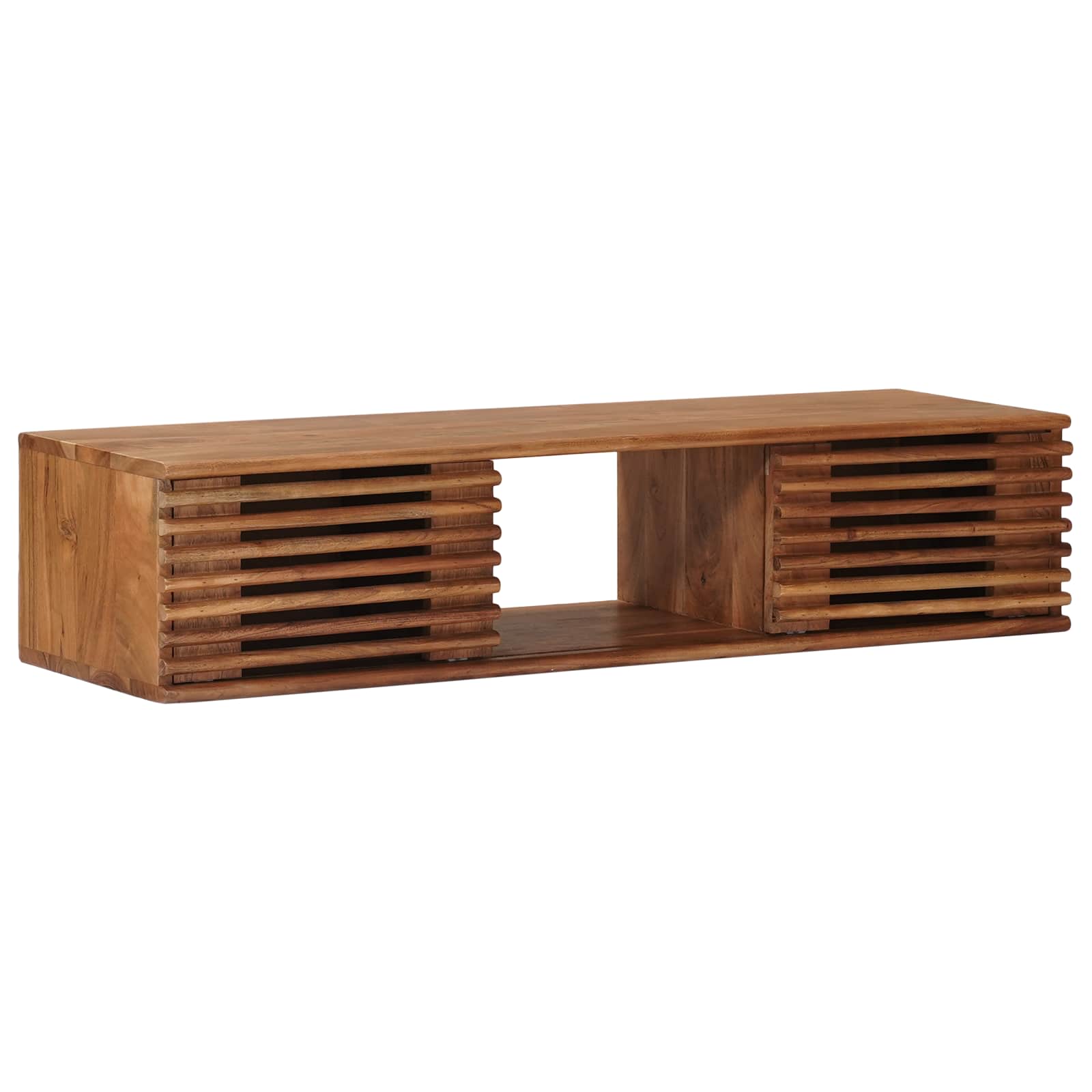 TV ormar s pohranom s vratima Prirodna 105 x 30 x 22,5 cm