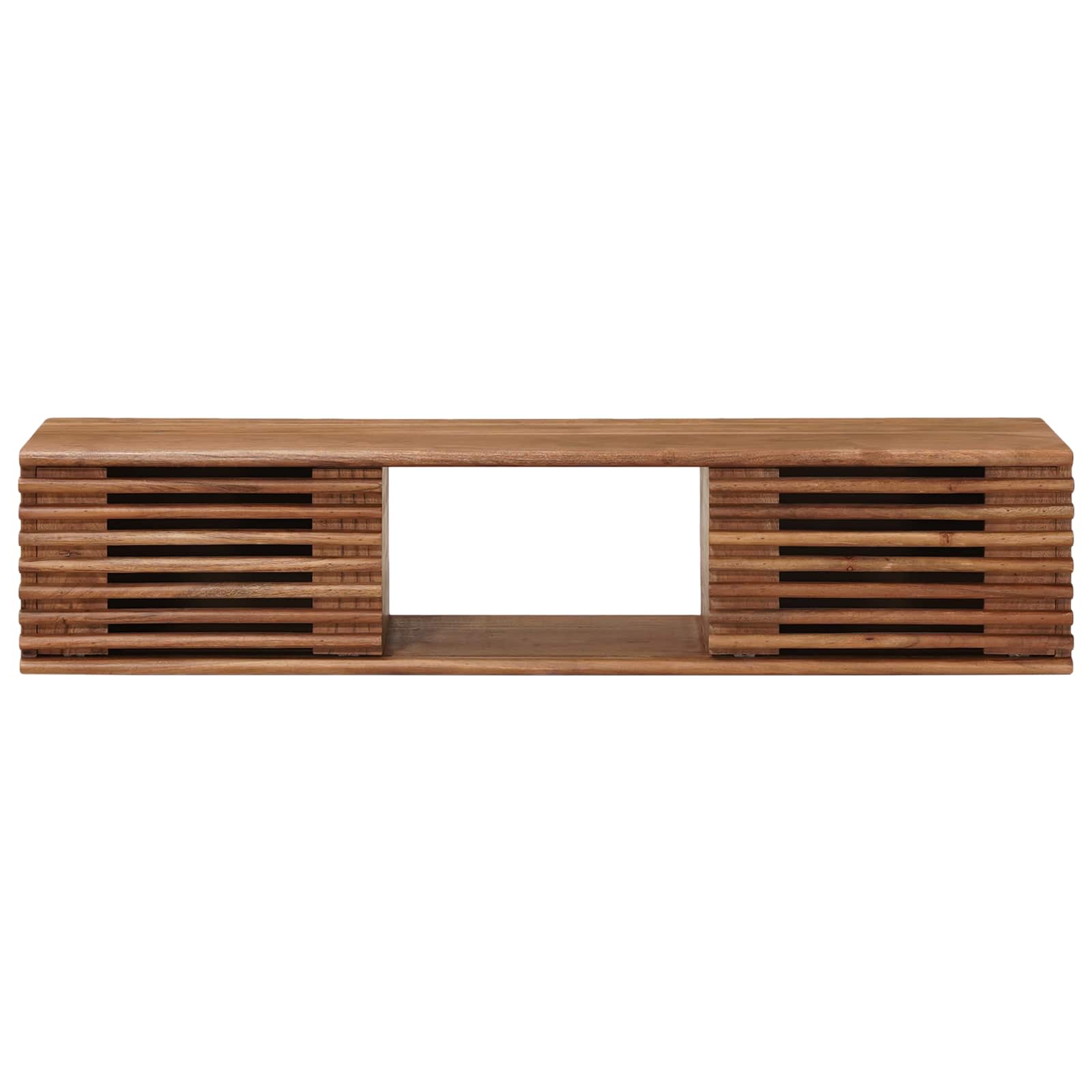 TV ormar s pohranom s vratima Prirodna 105 x 30 x 22,5 cm