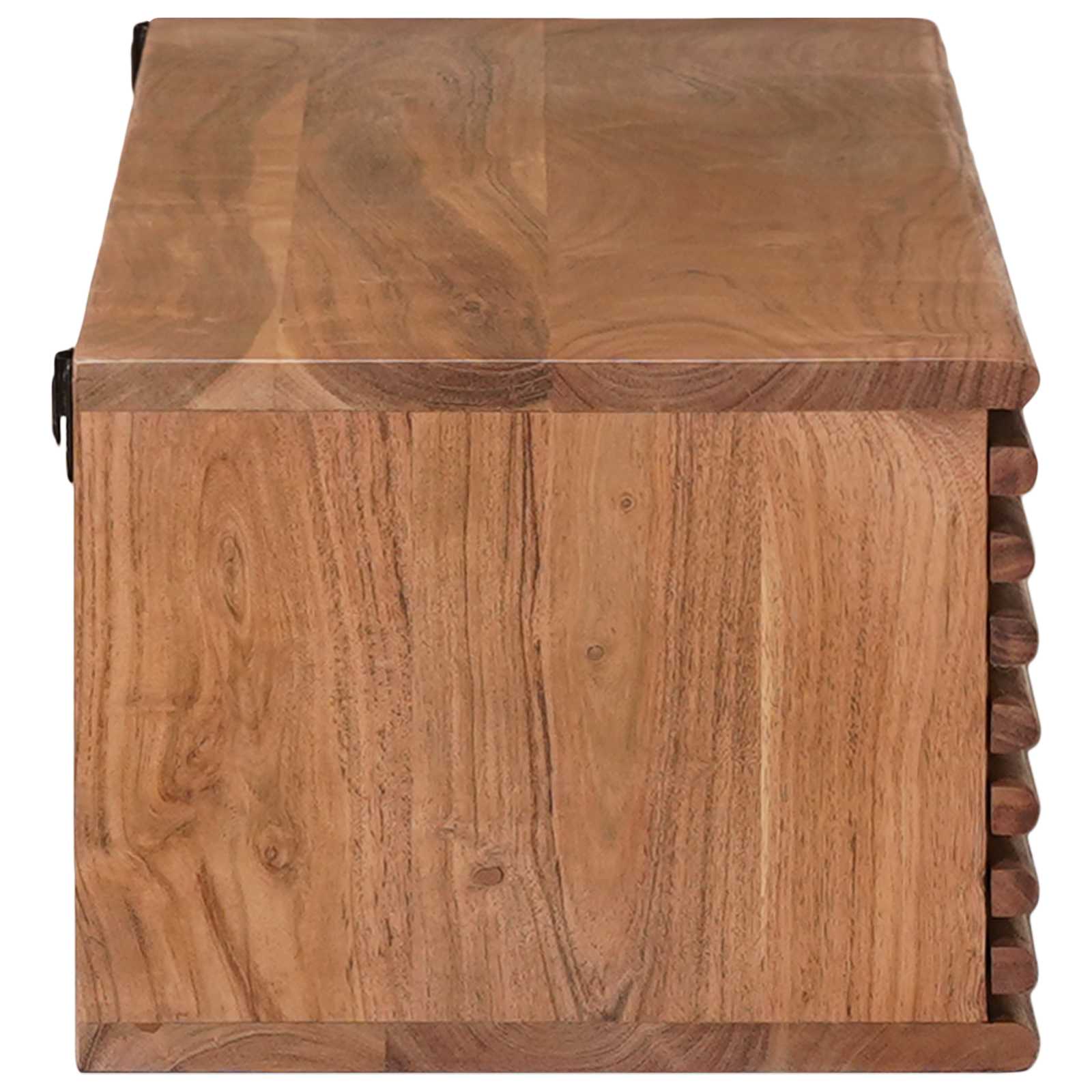 TV ormar s pohranom s vratima Prirodna 105 x 30 x 22,5 cm