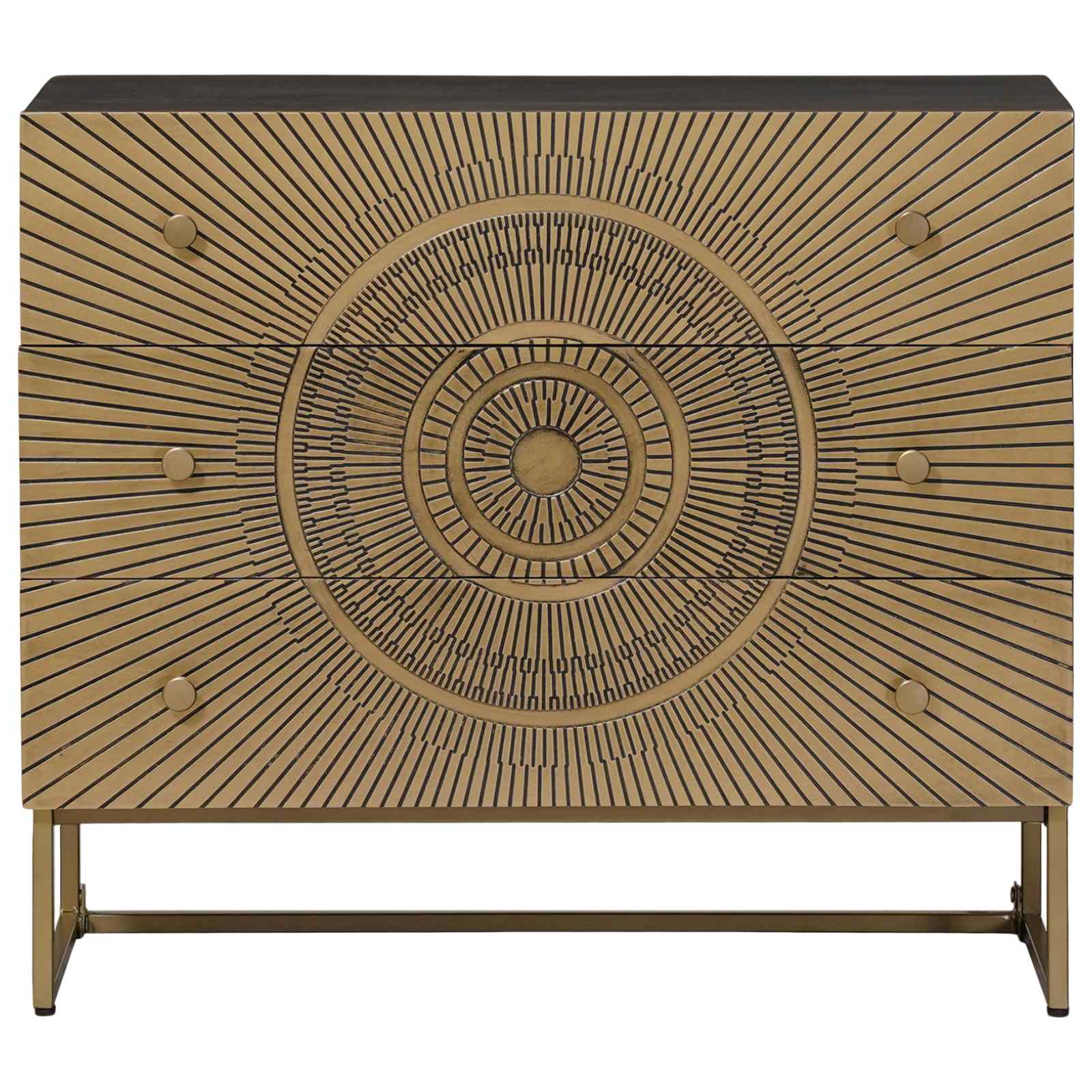 Ormar s ladicama s ladicama Mjed 75 x 30 x 65 cm