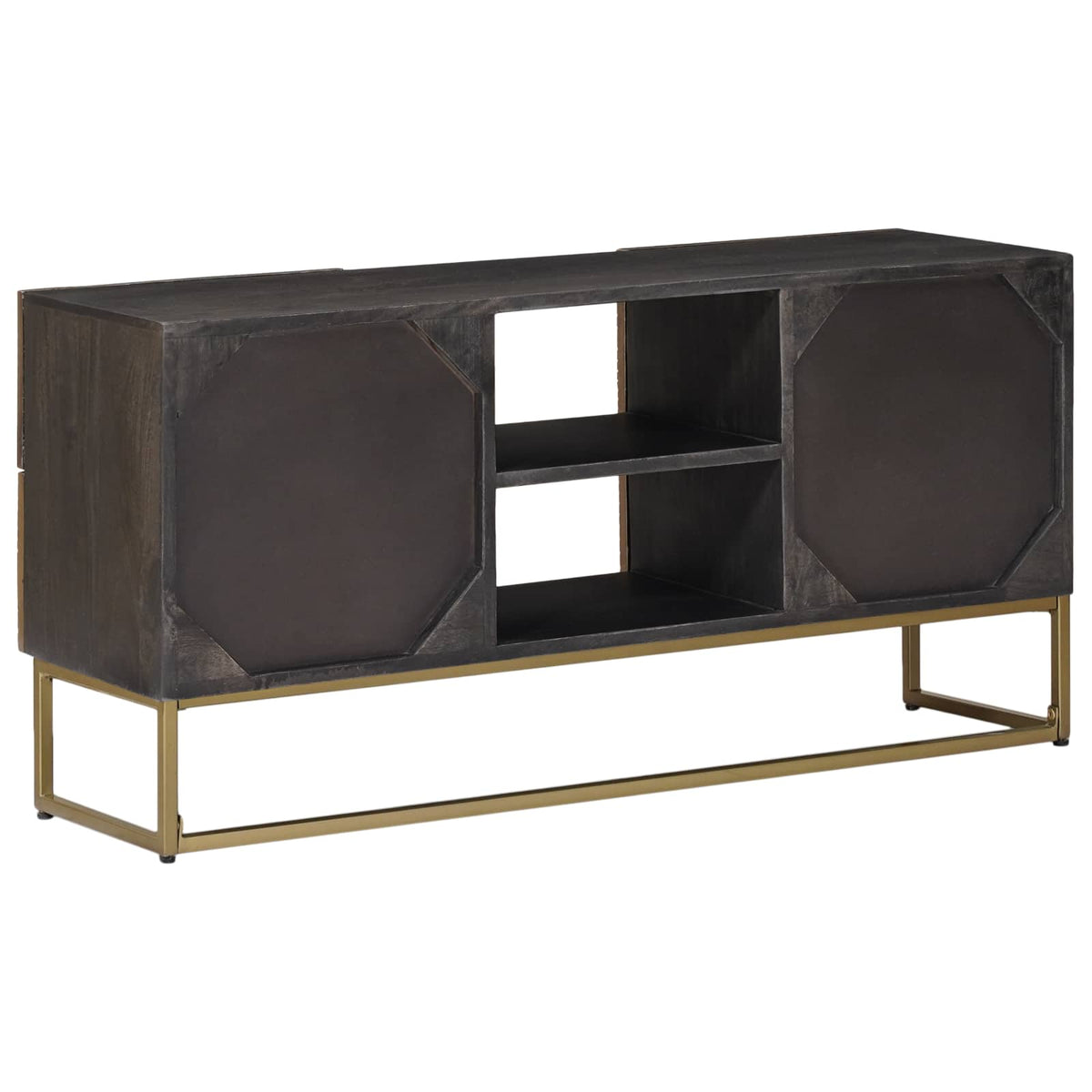 TV ormar s ladicama s policom s pohranom Mjed 105 x 30 x 50 cm