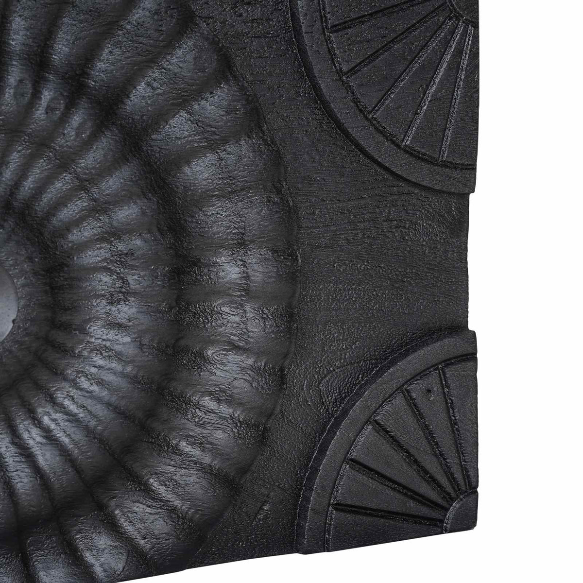 Noćni ormar s ladicama Crna 40 x 30 x 20 cm