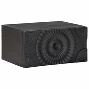 Noćni ormar s ladicama Crna 40 x 30 x 20 cm