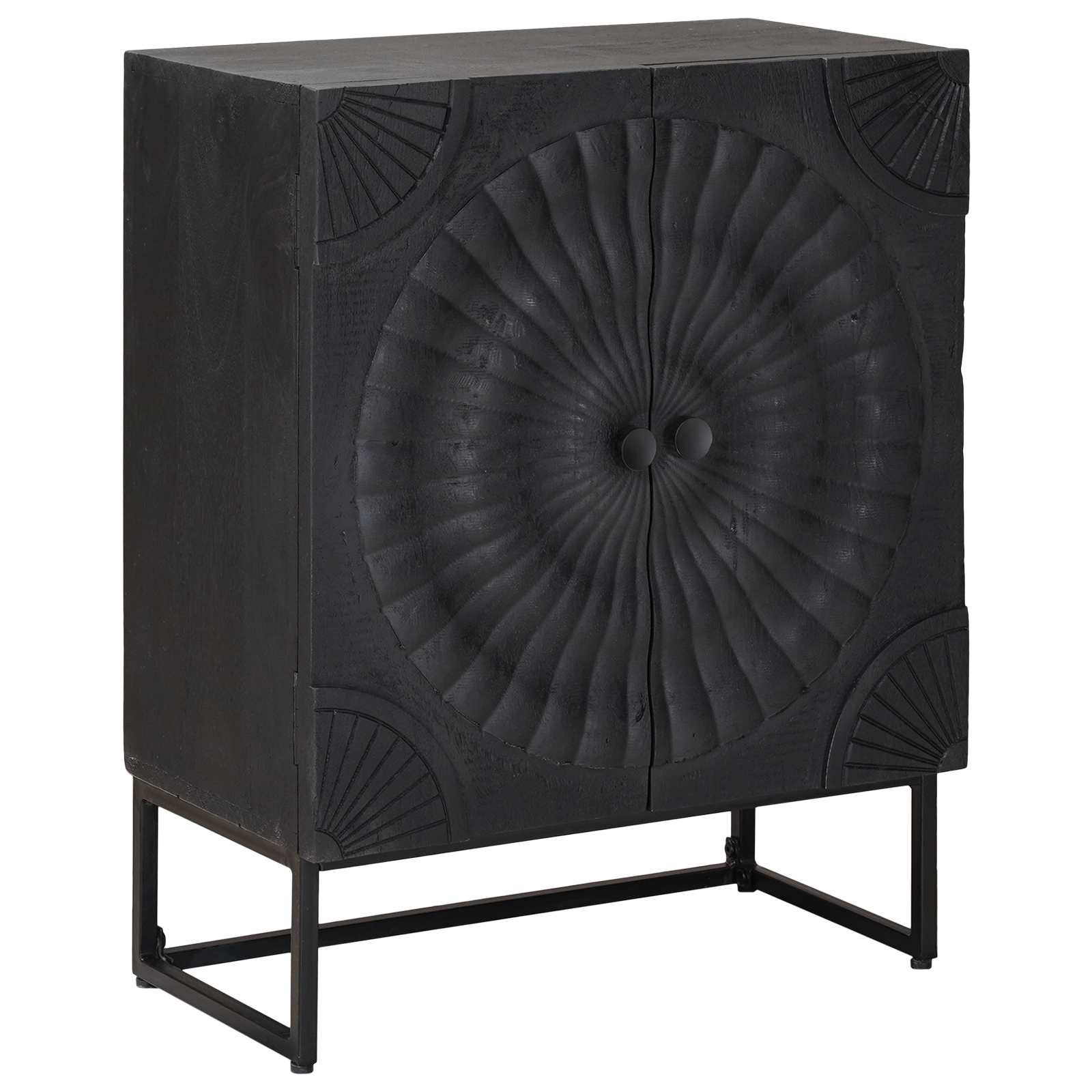 Kreveta Crna 55 x 30 x 70 cm