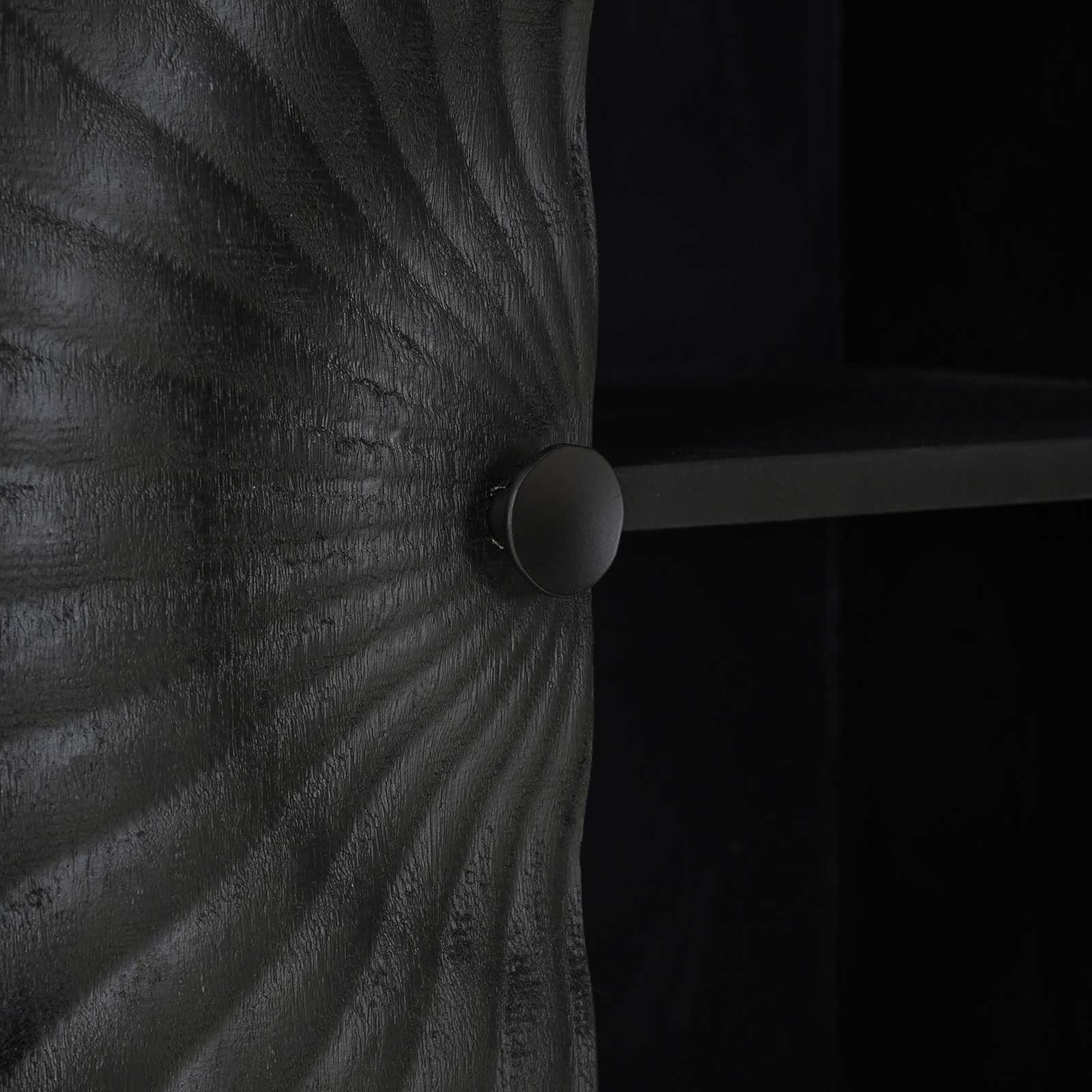Kreveta Crna 105 x 30 x 68 cm