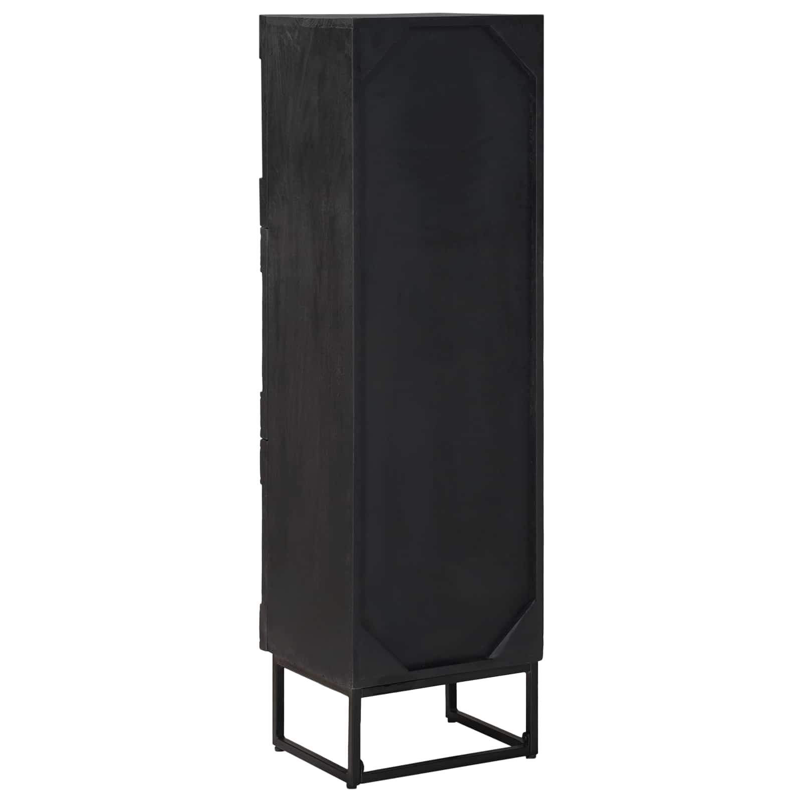 Highboard Crna 35 x 30 x 120 cm
