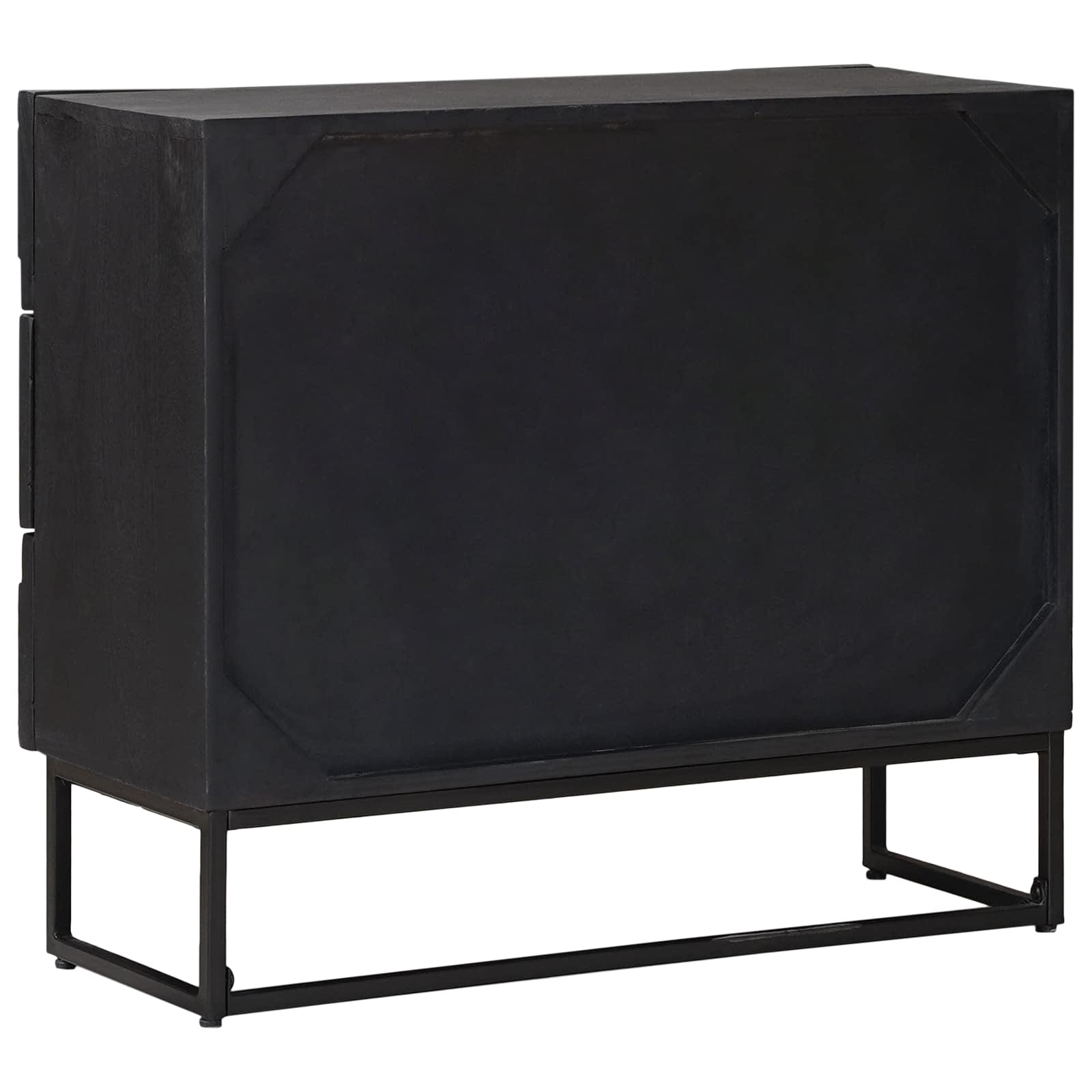 Ormar s ladicama s ladicama Crna 75 x 30 x 65 cm