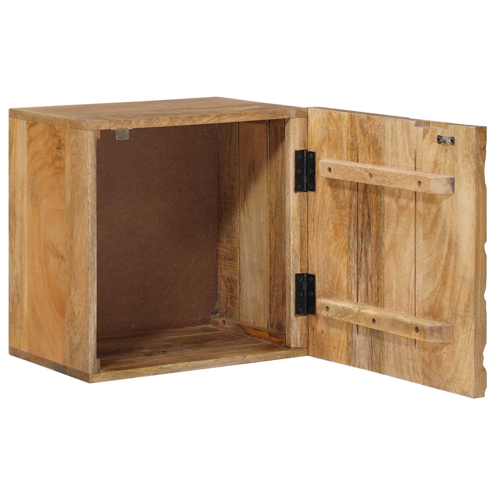 Ručno rađeni noćni ormarić Tamnije smeđi teak 40x30x40 cm
