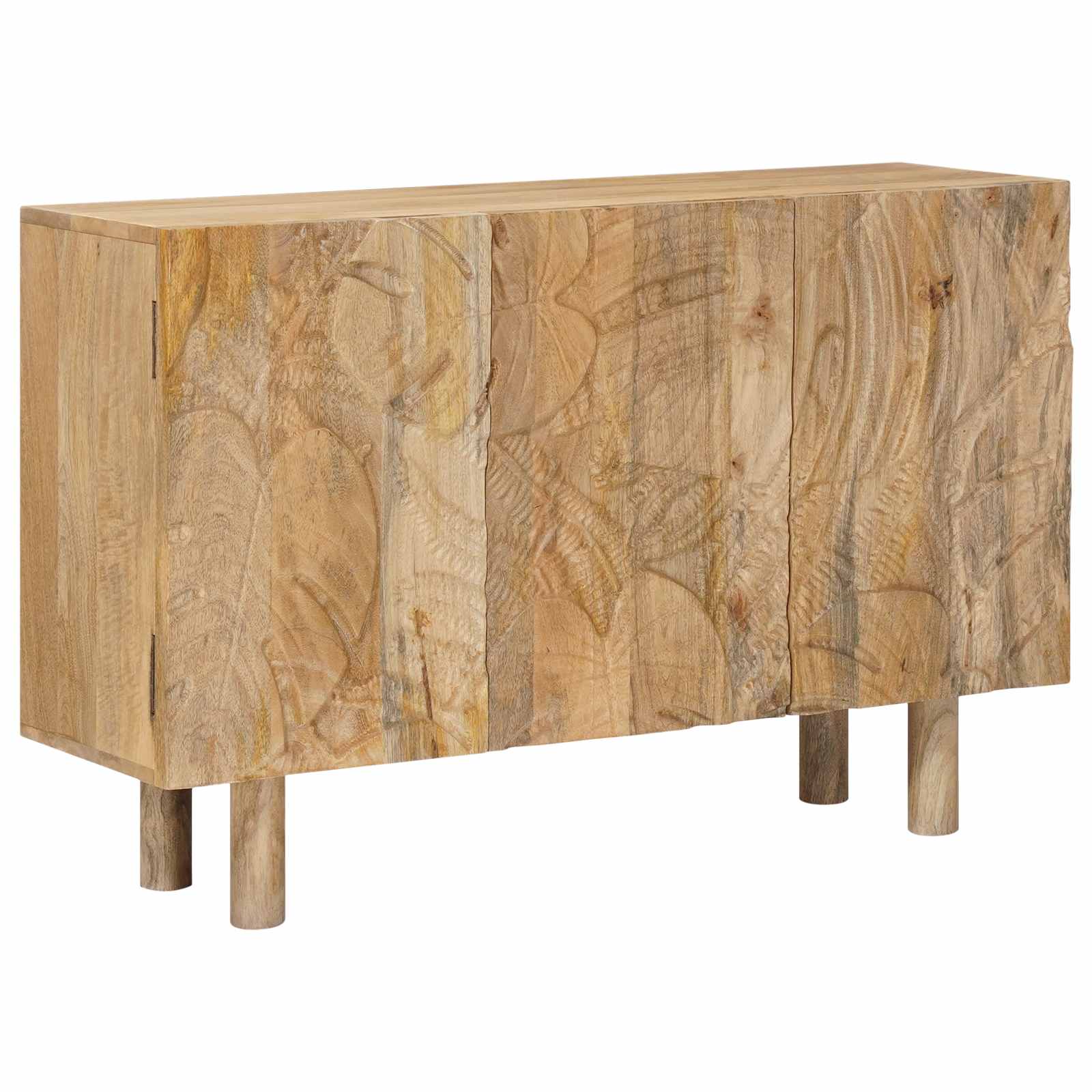 Kreveta 100 x 30 x 65 cm Čvrsto Mango Drvo i Inženjersko Drvo