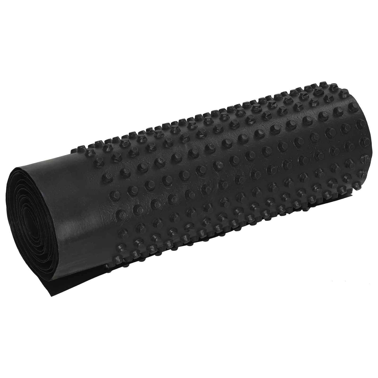 Pucketana odvodna ploča 2 pcs Crna 0,5 x 20 m HDPE