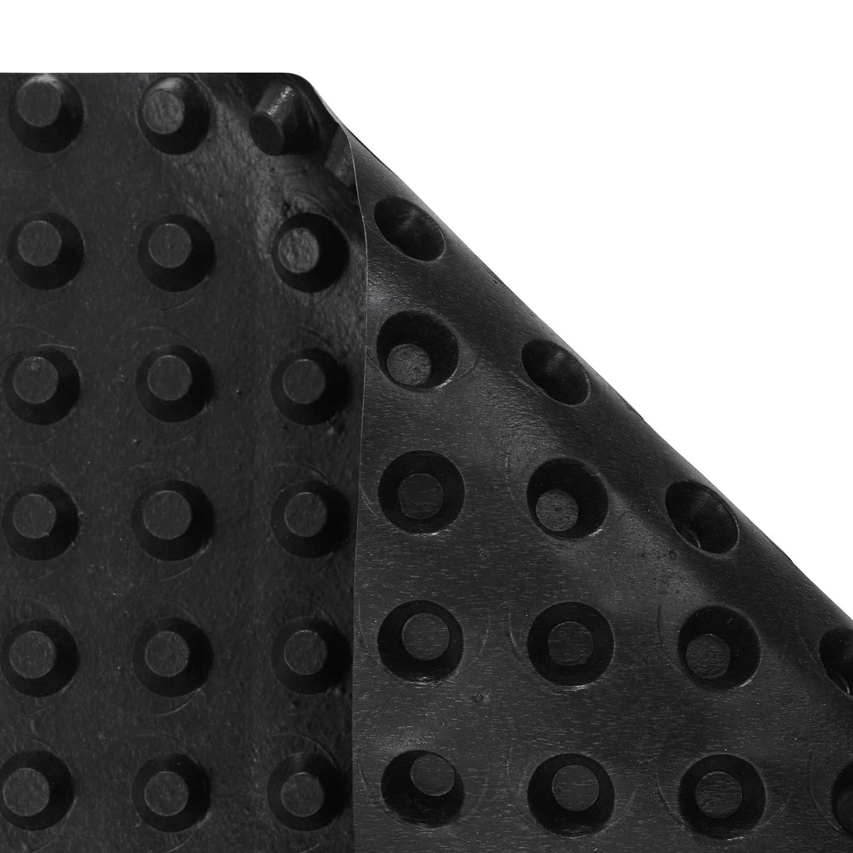 Pucketana odvodna ploča Crna 1 x 20 m HDPE