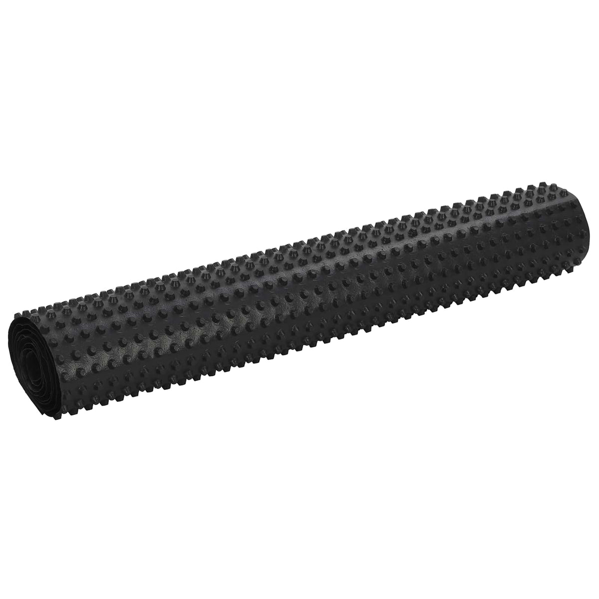Pucketana odvodna ploča 2 pcs Crna 1 x 20 m HDPE