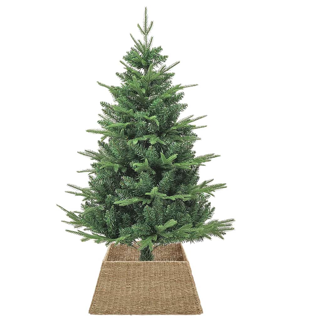 Ogrlica za božićno drvce Smeđa 70 x 70 x 28 cm Morske cvjetnice