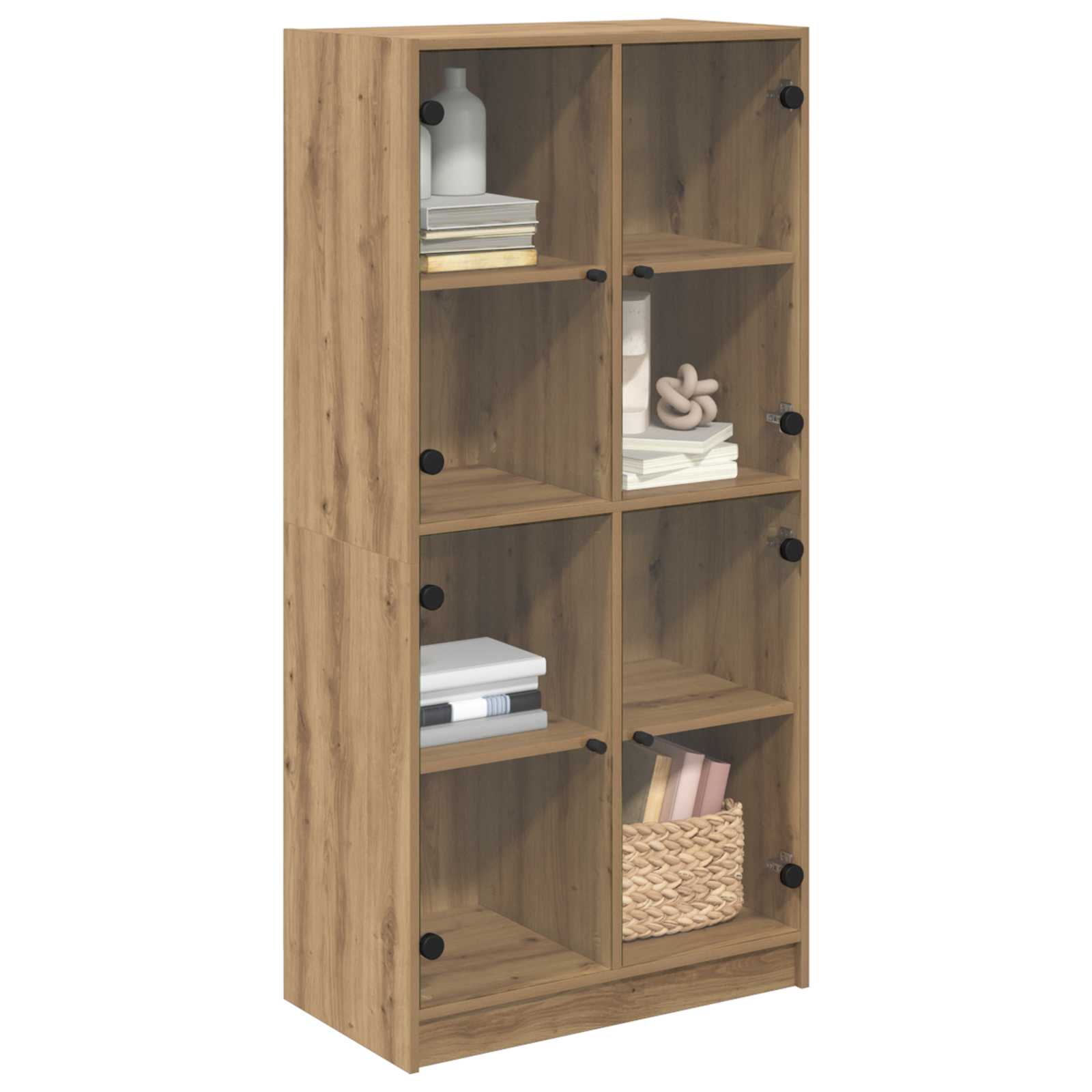 Highboard Umjetnički hrast 68 x 37 x 142 cm Konstruirano drvo