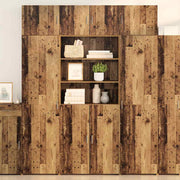 Highboard Staro drvo 80 x 42,5 x 185 cm Konstruirano drvo