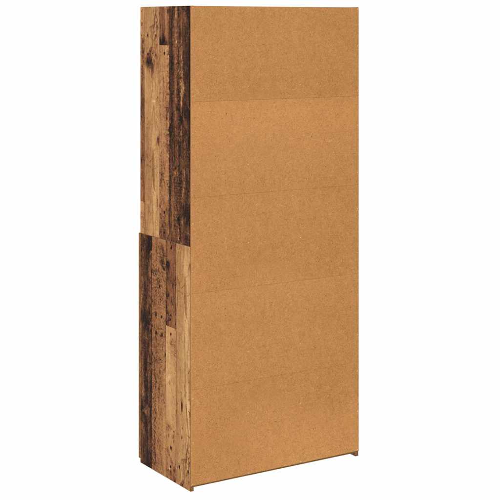 Highboard Staro drvo 80 x 42,5 x 185 cm Konstruirano drvo