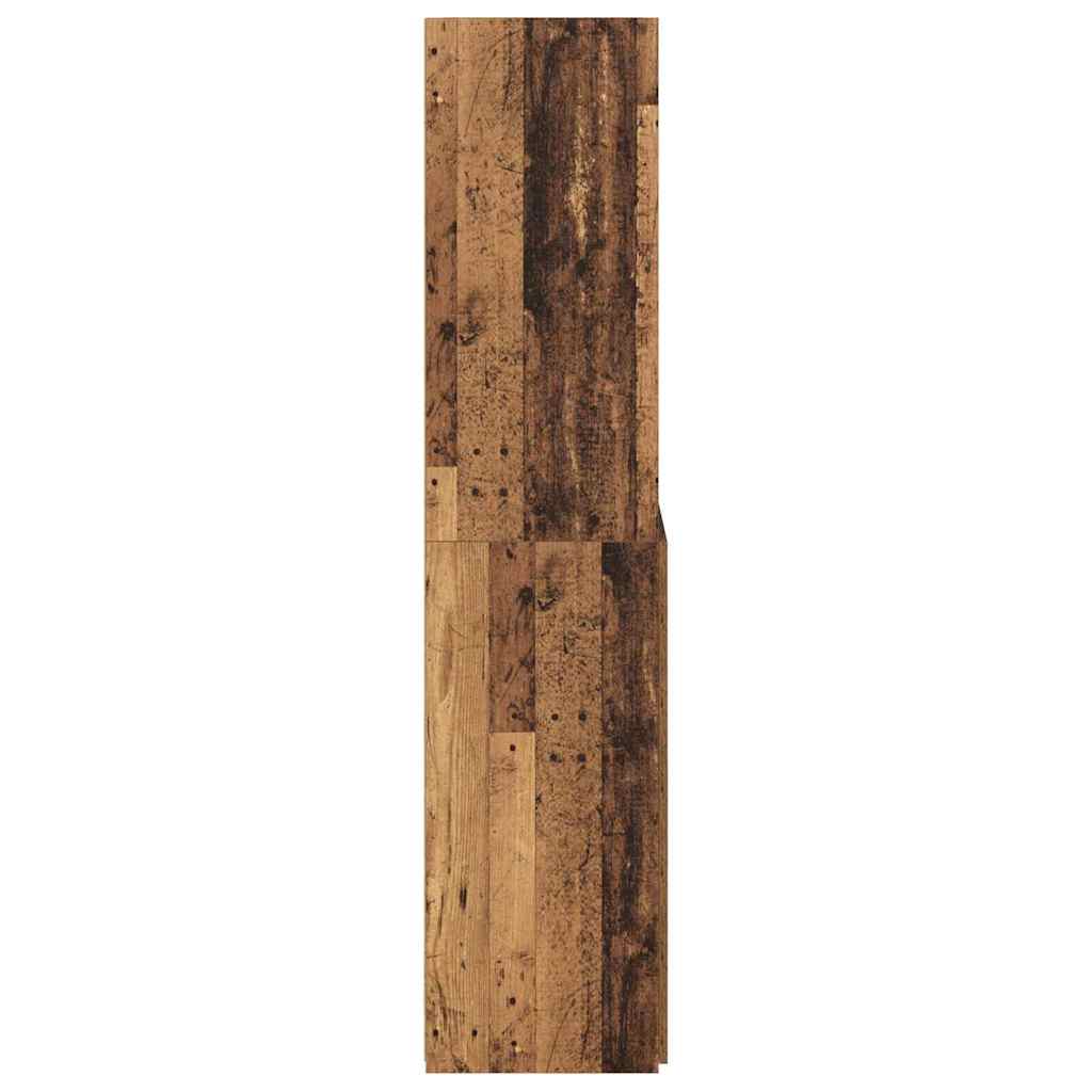 Highboard Staro drvo 80 x 42,5 x 185 cm Konstruirano drvo
