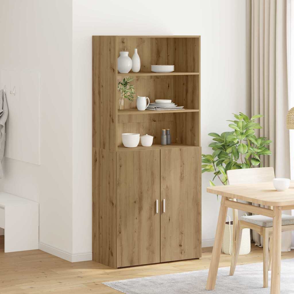 Highboard 80 x 42,5 x 185 cm Konstruirano drvo