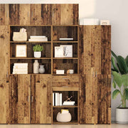 Highboard Staro drvo 50 x 42,5 x 185 cm Konstruirano drvo