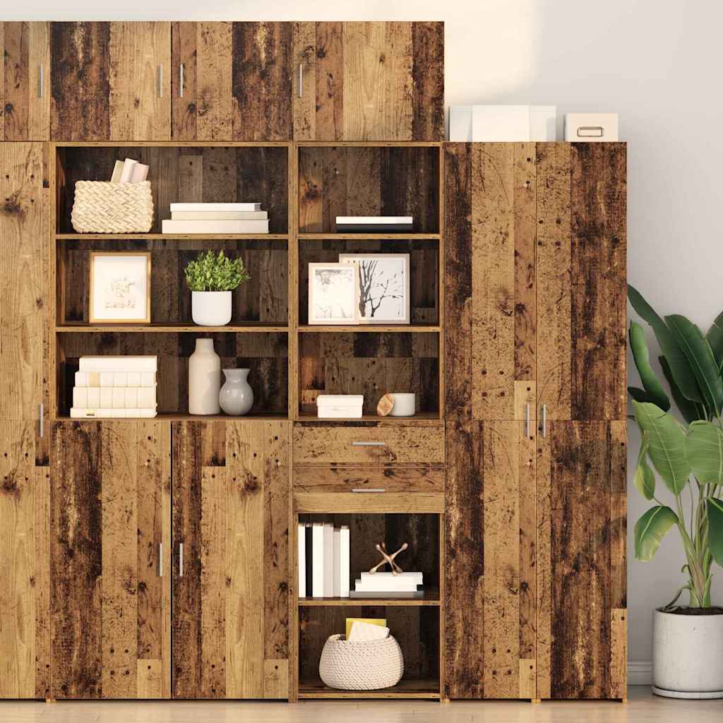 Highboard Staro drvo 50 x 42,5 x 185 cm Konstruirano drvo