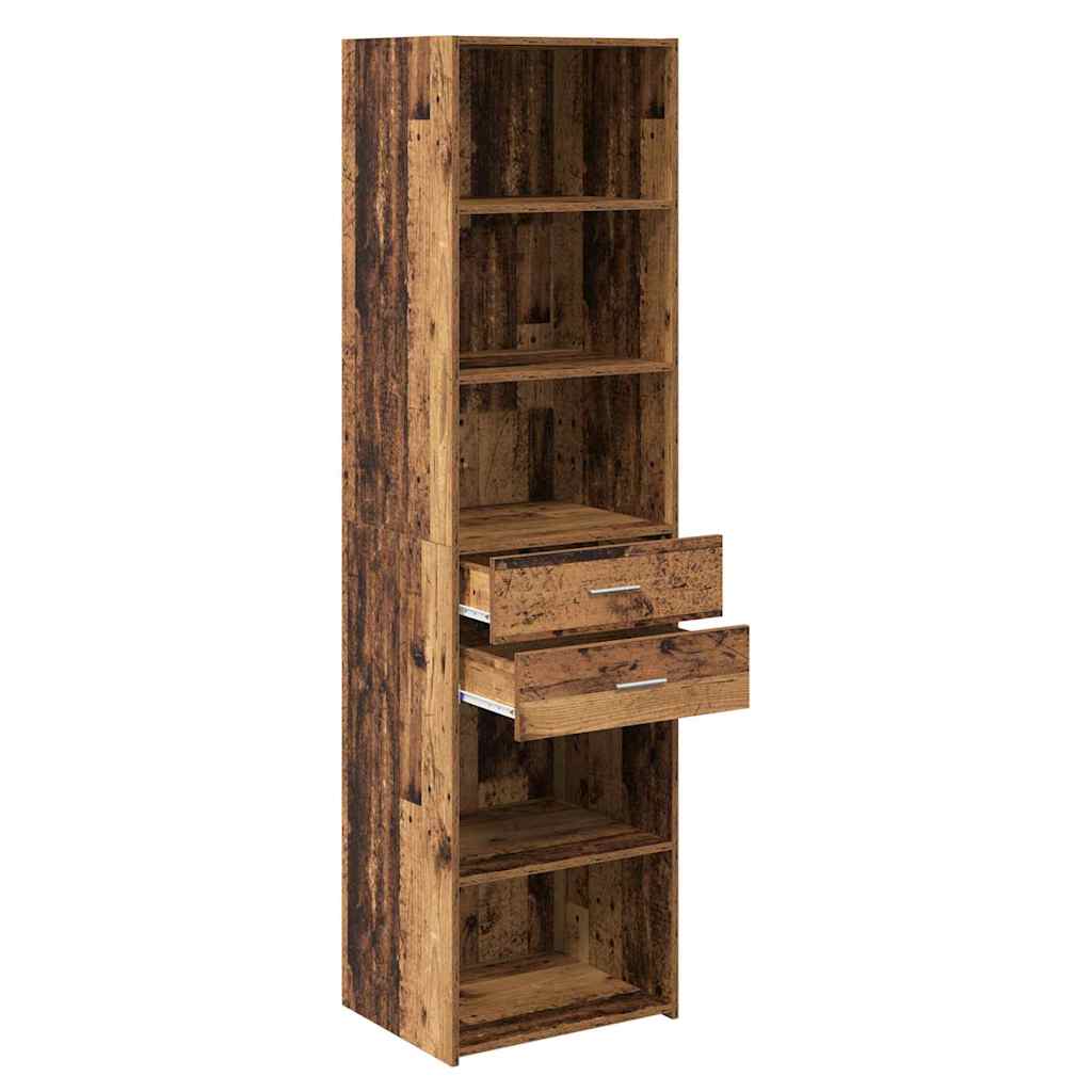 Highboard Staro drvo 50 x 42,5 x 185 cm Konstruirano drvo