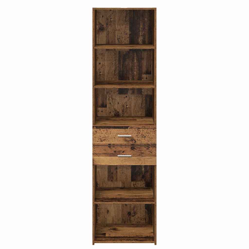 Highboard Staro drvo 50 x 42,5 x 185 cm Konstruirano drvo