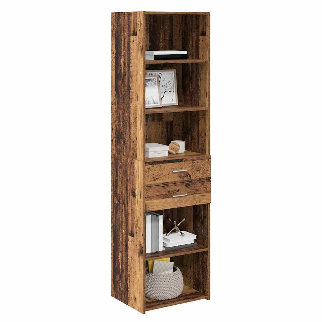 Highboard Staro drvo 50 x 42,5 x 185 cm Konstruirano drvo