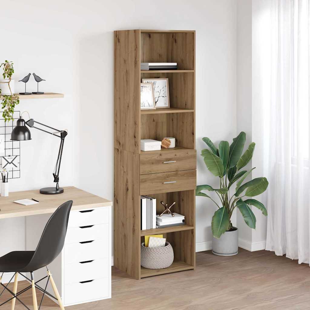 Highboard Umjetnički hrast 50 x 42,5 x 185 cm Konstruirano drvo