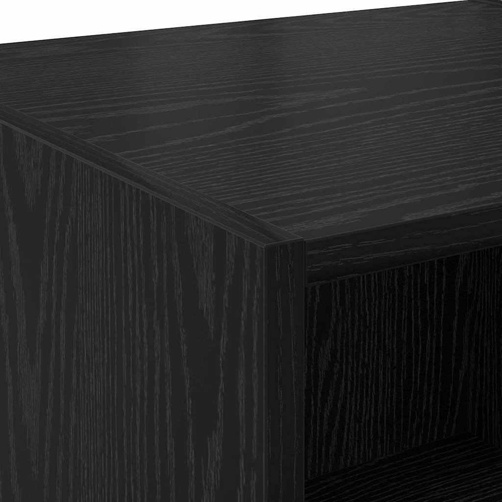 Highboard Crni hrast 50 x 42,5 x 185 cm Konstruirano drvo