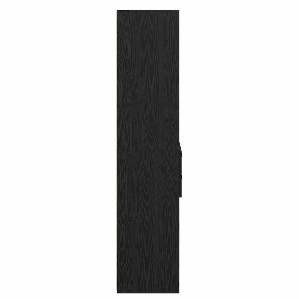 Highboard Crni hrast 50 x 42,5 x 185 cm Konstruirano drvo