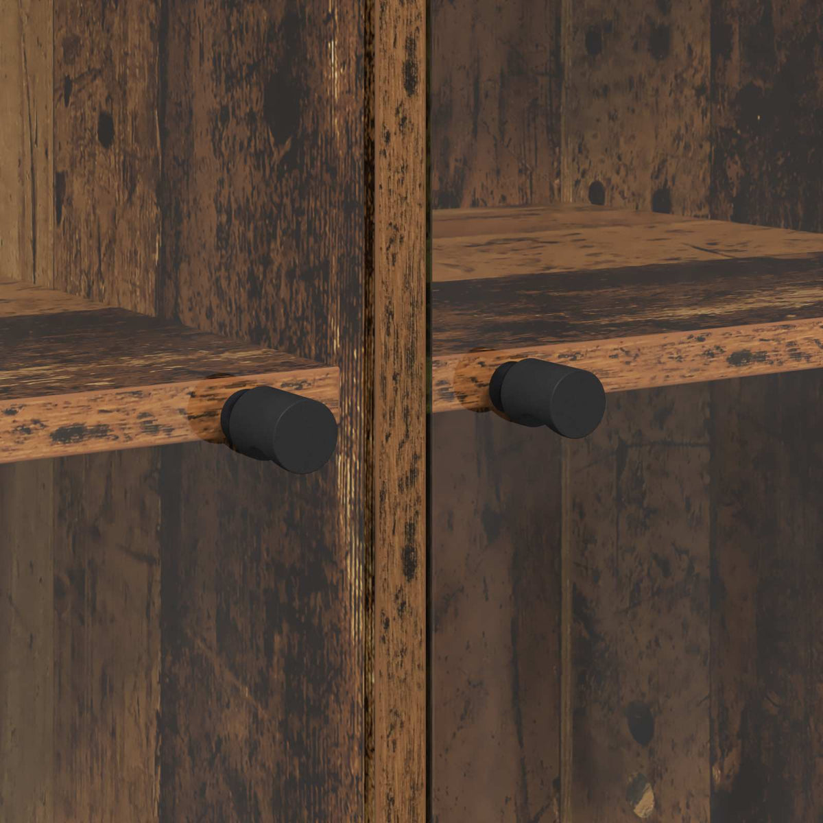 Highboard 2 pcs Staro drvo 68 x 37 x 142 cm Konstruirano drvo