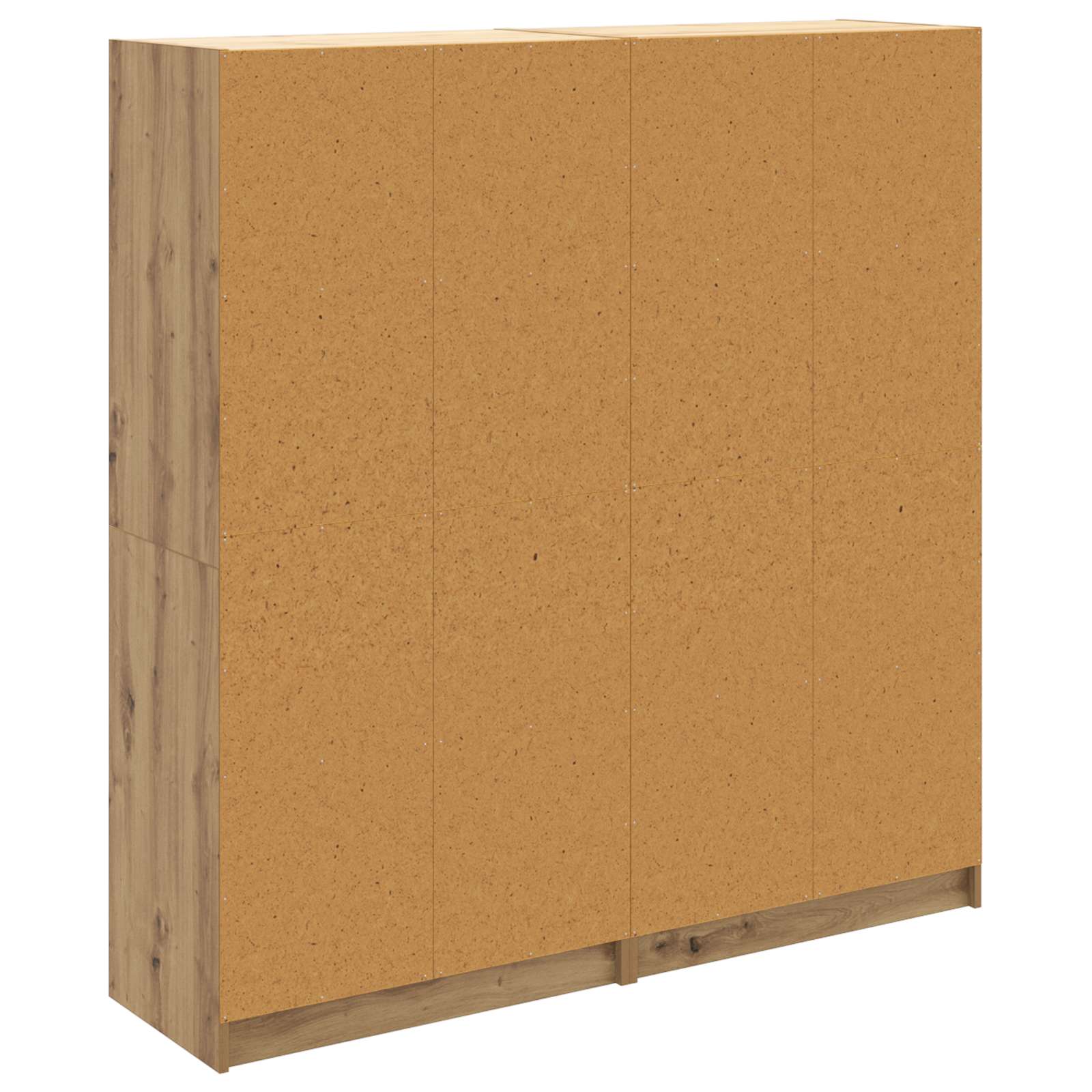 Highboard 2 pcs Umjetnički hrast 68 x 37 x 142 cm