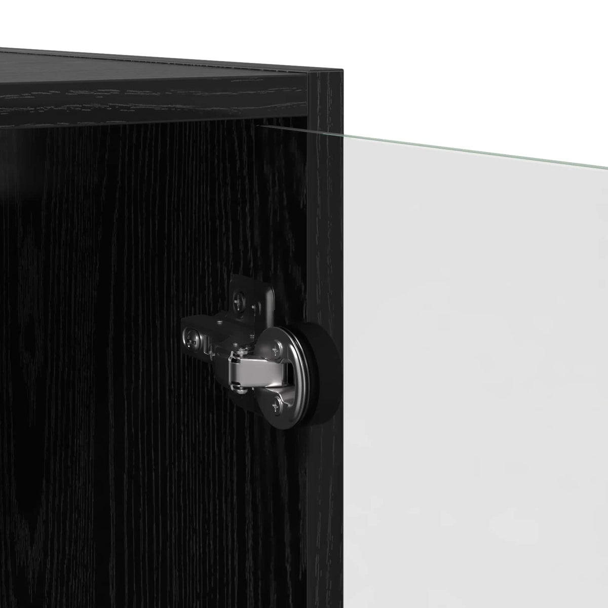 Highboard 2 pcs Crni hrast 68 x 37 x 142 cm Konstruirano drvo