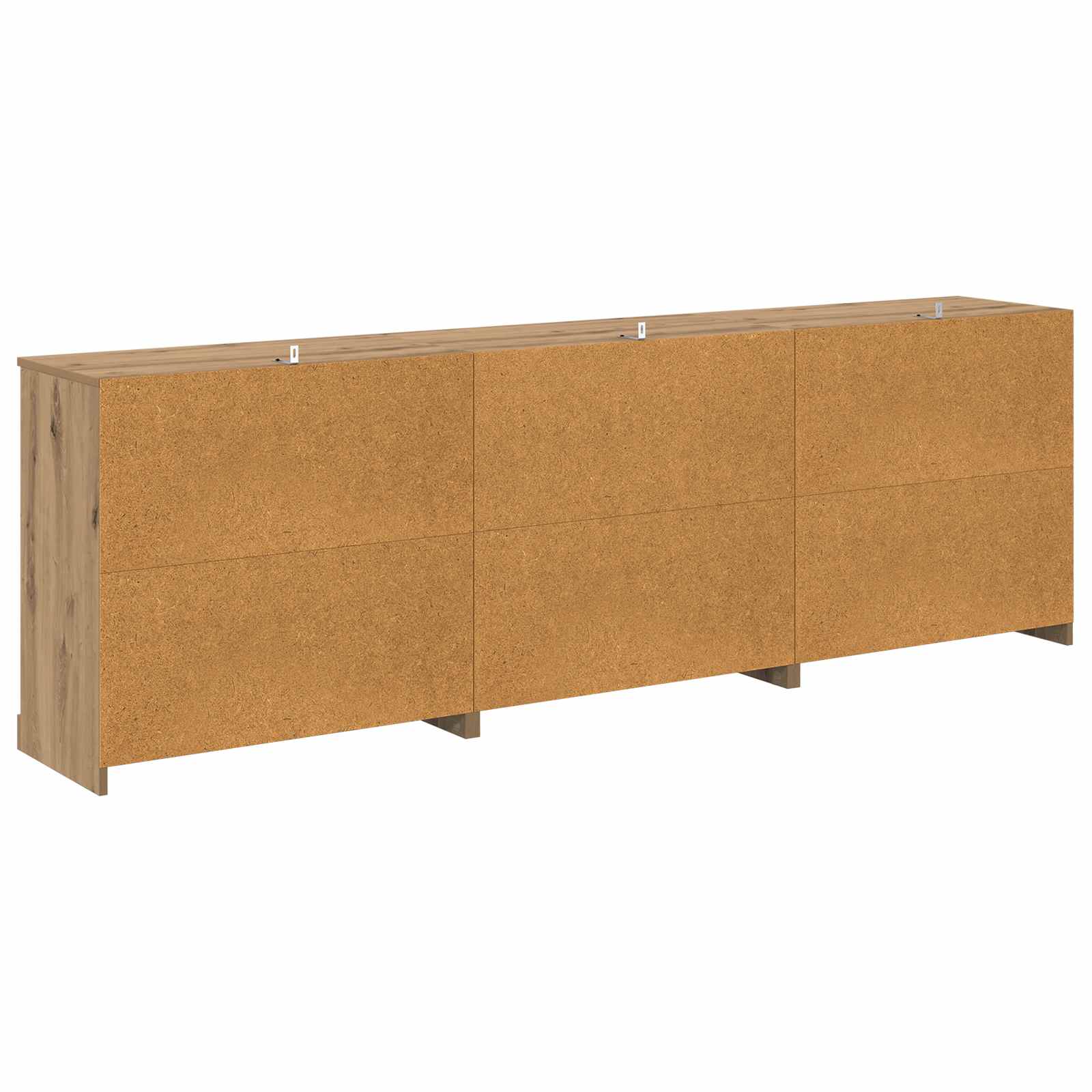 Komode s ladicama 3 pcs Hrast artisan 210 x 35,5 x 67,5 cm