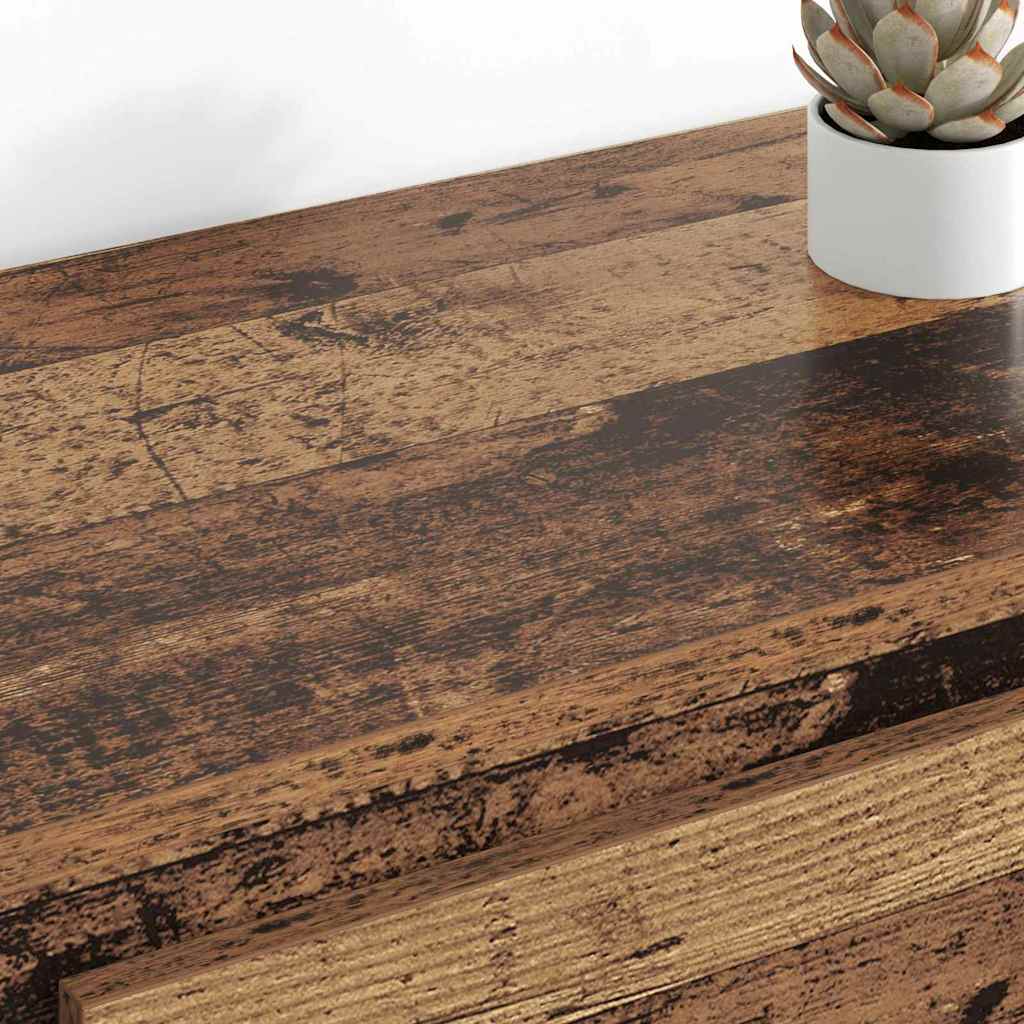 Komode 2 pcs Staro drvo 70 x 35,5 x 67,5 cm Konstruirano drvo