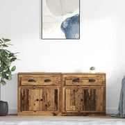 Komode 2 pcs Staro drvo 70 x 35,5 x 67,5 cm Konstruirano drvo
