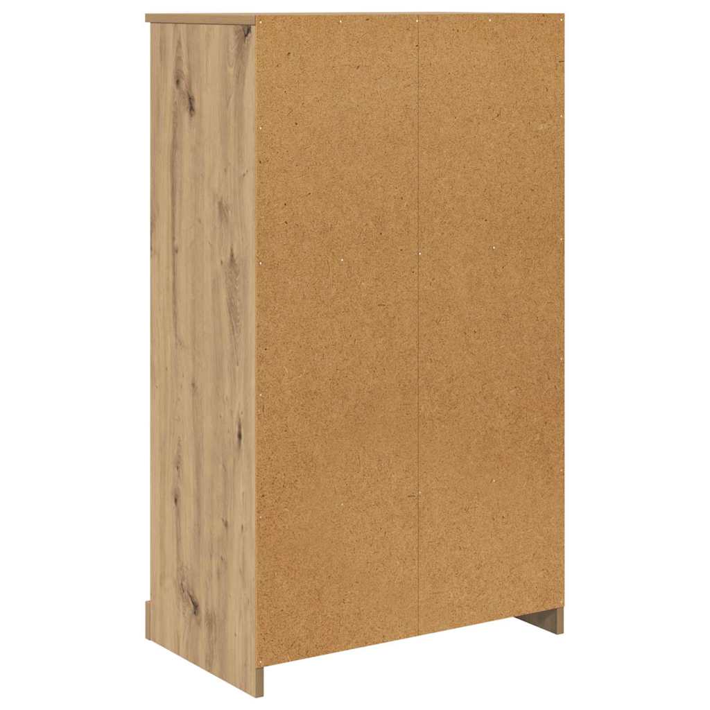 Highboard s ladicama 3 pcs Umjetnički hrast Konstruirano drvo